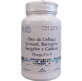 Imagem de OMEGA 3-6-9 - 60CAPS 1000MG  (PURIS)